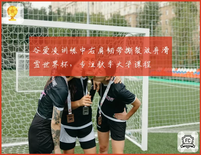 谷爱凌训练中右肩韧带撕裂放弃滑雪世界杯，专注秋季大学课程